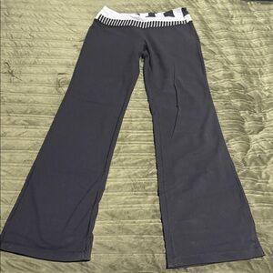 Lululemon Athletica Black Flared Leggings